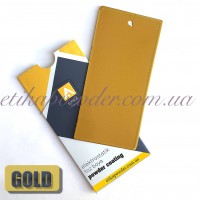 Порошковая полиэфирная краска Etika Золото Metallic Gold Золотой мед