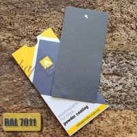 Порошковая полиэфирная краска Etika RAL 7011 Шагрень