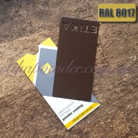 Порошковая полиэфирная краска Etika RAL 8017 Шагрень