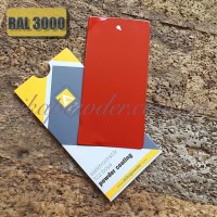 Порошкова фарба Etika RAL 3000 Глянцевий