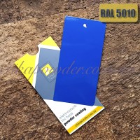 Порошковая полиэфирная краска Etika RAL 5010 Глянцевая
