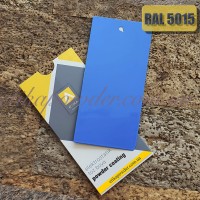 Порошковая полиэфирная краска Etika RAL 5015 Глянцевая TR