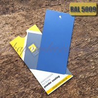 Порошковая полиэфирная краска Etika RAL 5009 Матовая