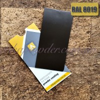 Порошковая полиэфирная краска Etika RAL 8019 Матовая