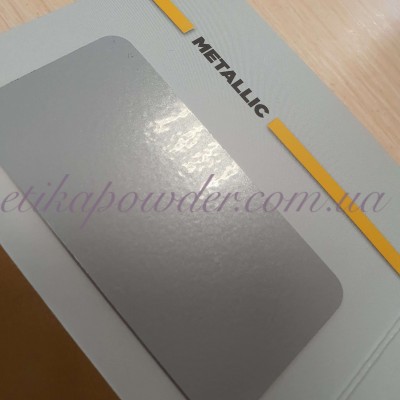 Порошковая полиэфирная краска Etika Серый металлик Grey Metallic